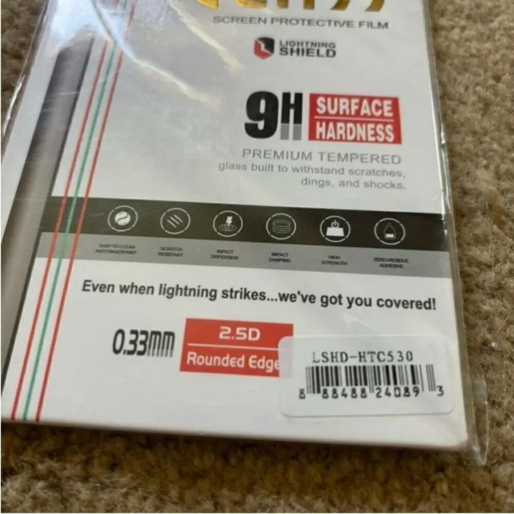 HTC Desire 530 Glass Screen Protective Film *New*
